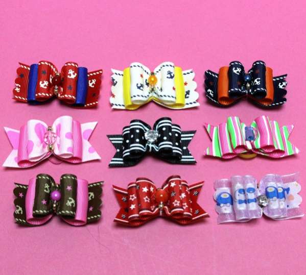 Бантик для собак Ажур