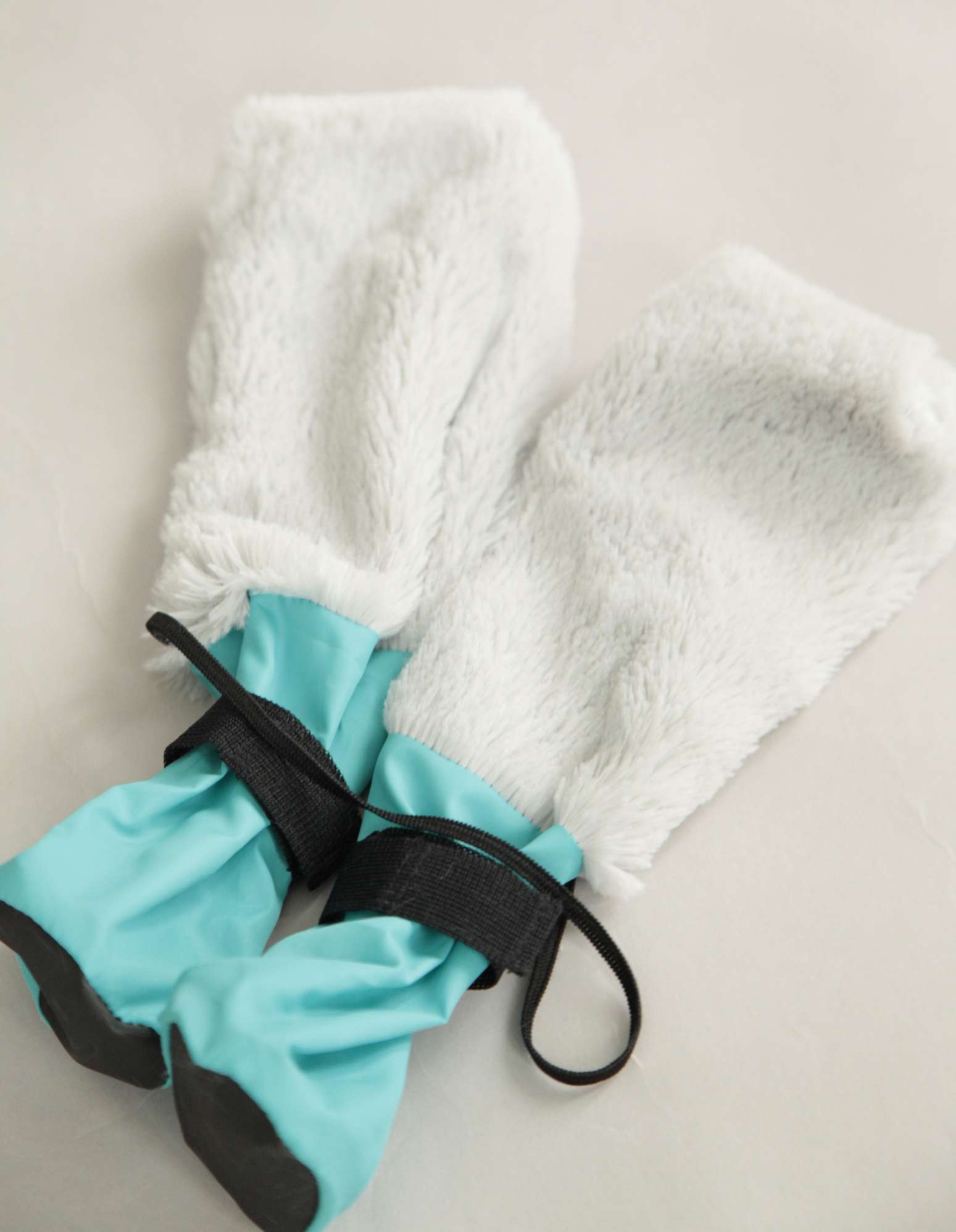 Зимняя обувь для собак Подтяжки Бирюза