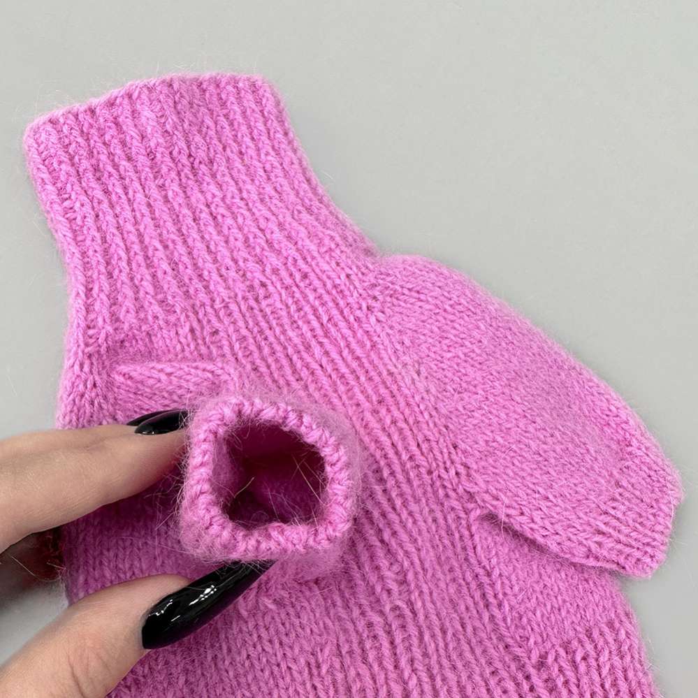 Вязаный костюм для собак Puffy Пух Норки Розовый