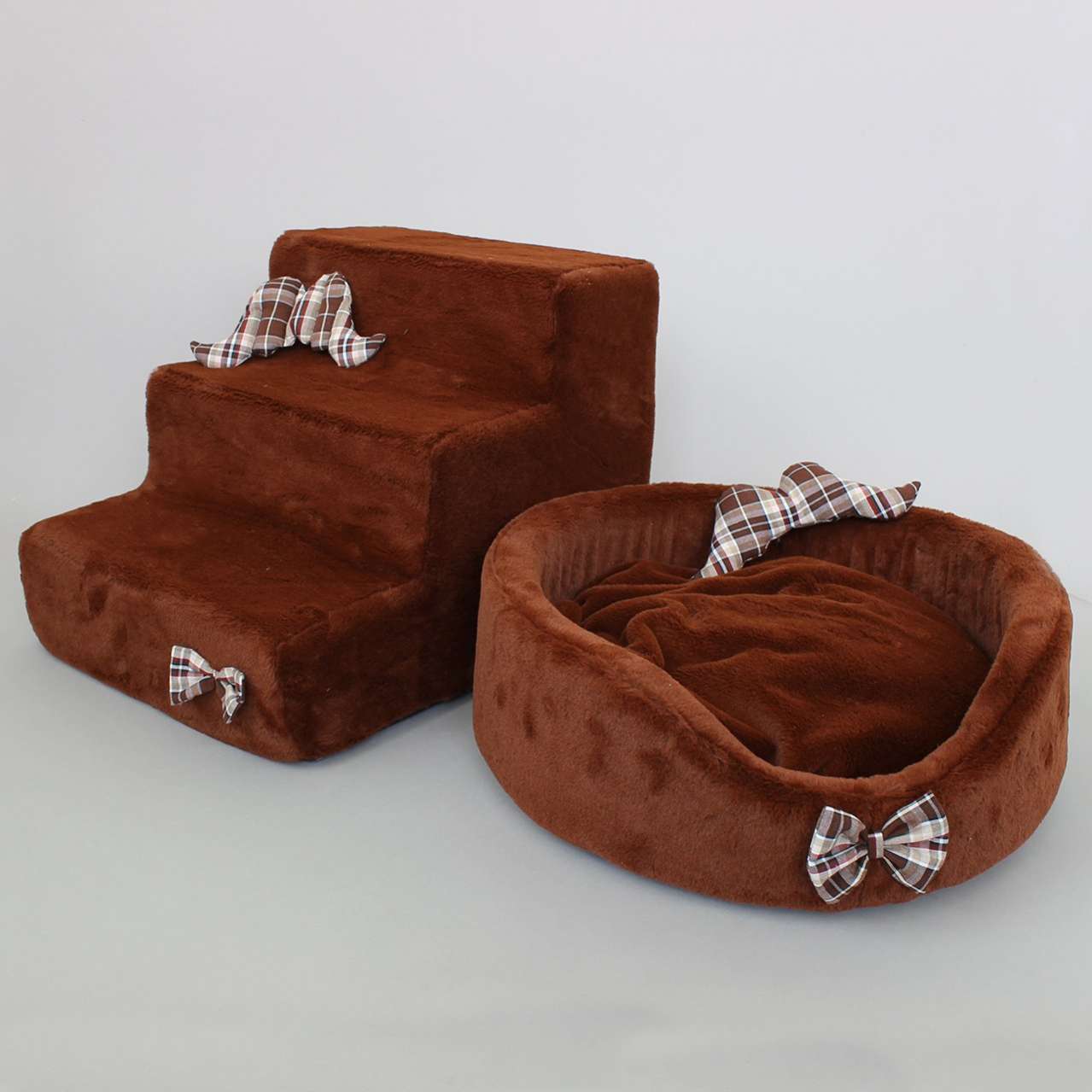 Лестница для собак Puffy Каштан