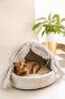 Домик для собаки со шторками Puffy Пепел