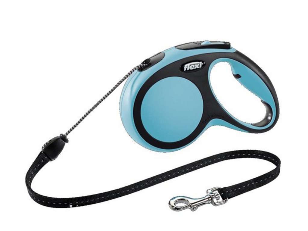Рулетка для собак на тросе Flexi New Comfort с регулятором ручки