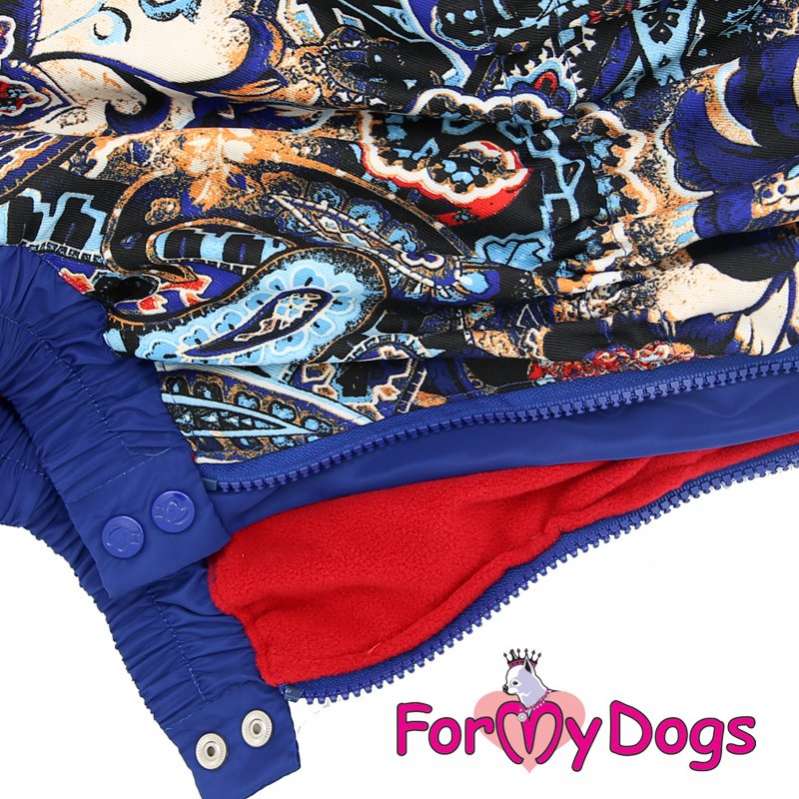 Комбинезон для таксы и корги ForMyDogs Цветник