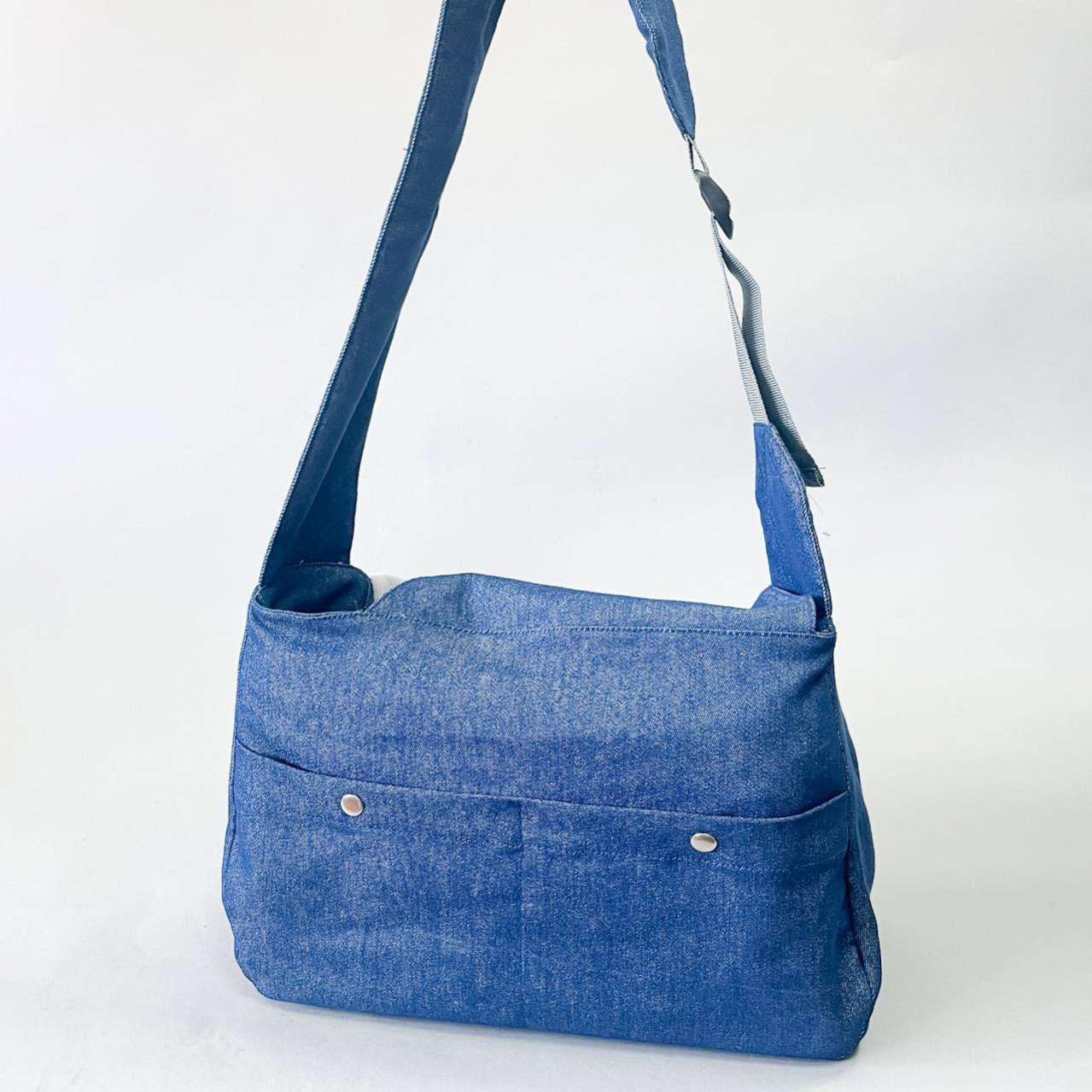 Слинг для собак летний Puffy Джинса с регулятором