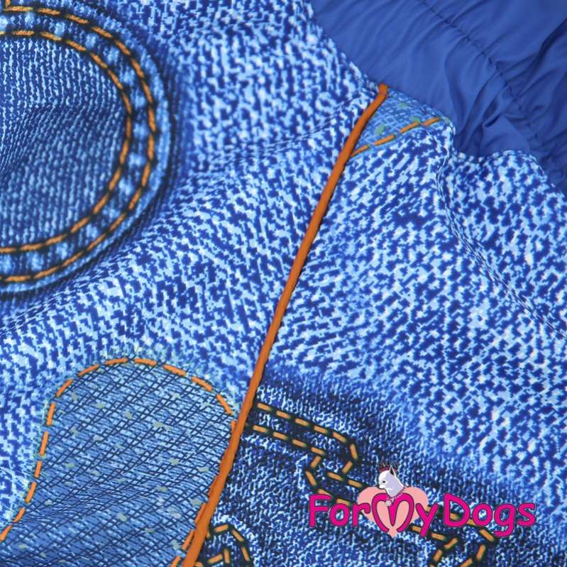 Комбинезон для собак средних и крупных пород ForMyDogs Blue