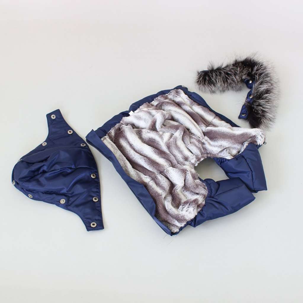 Зимний комбинезон для собак Северное сияние Гавана