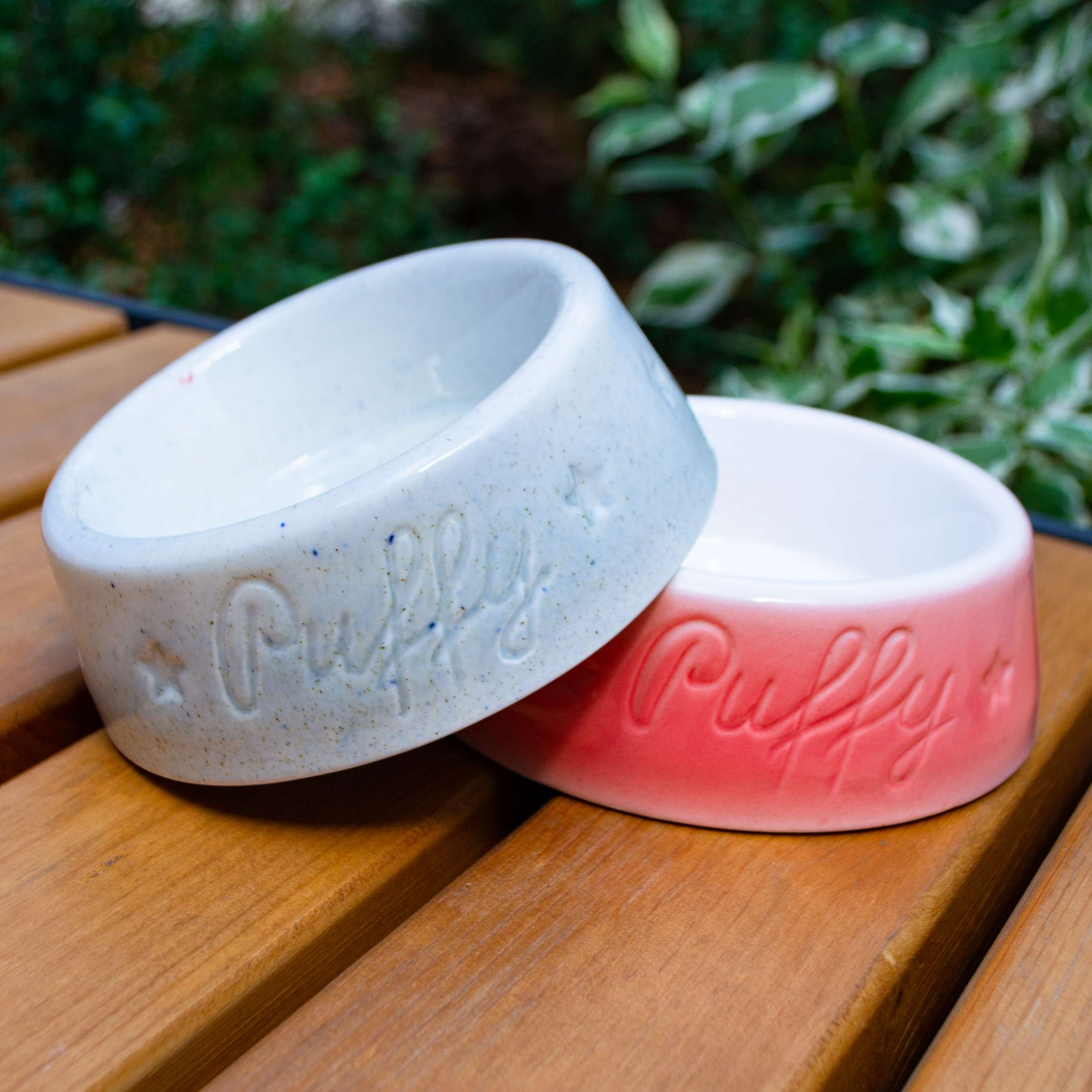 Миска для собак фарфоровая для собак Puffy Модерн