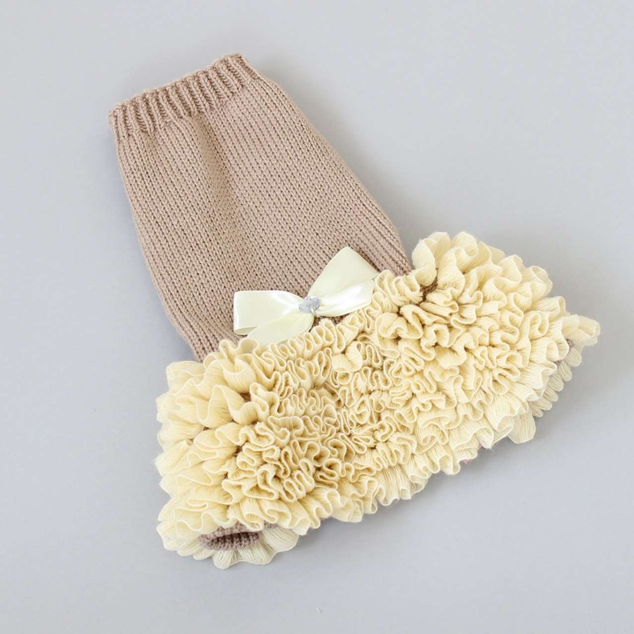 Шерстяное платье для собак Puffy Сильвия