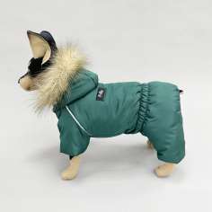 Комбинезон для собак Puffy Аляска Изумруд