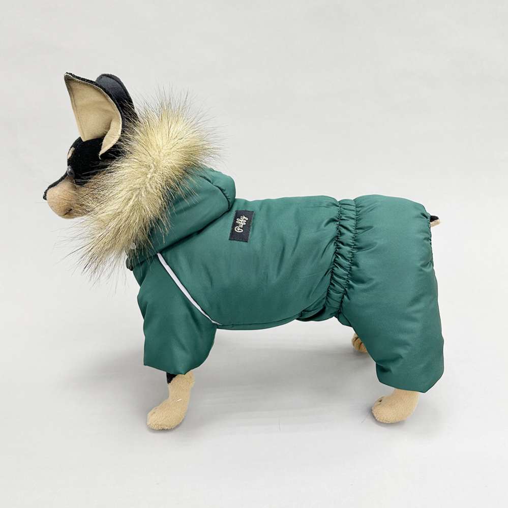 Комбинезон для собак Puffy Аляска Изумруд