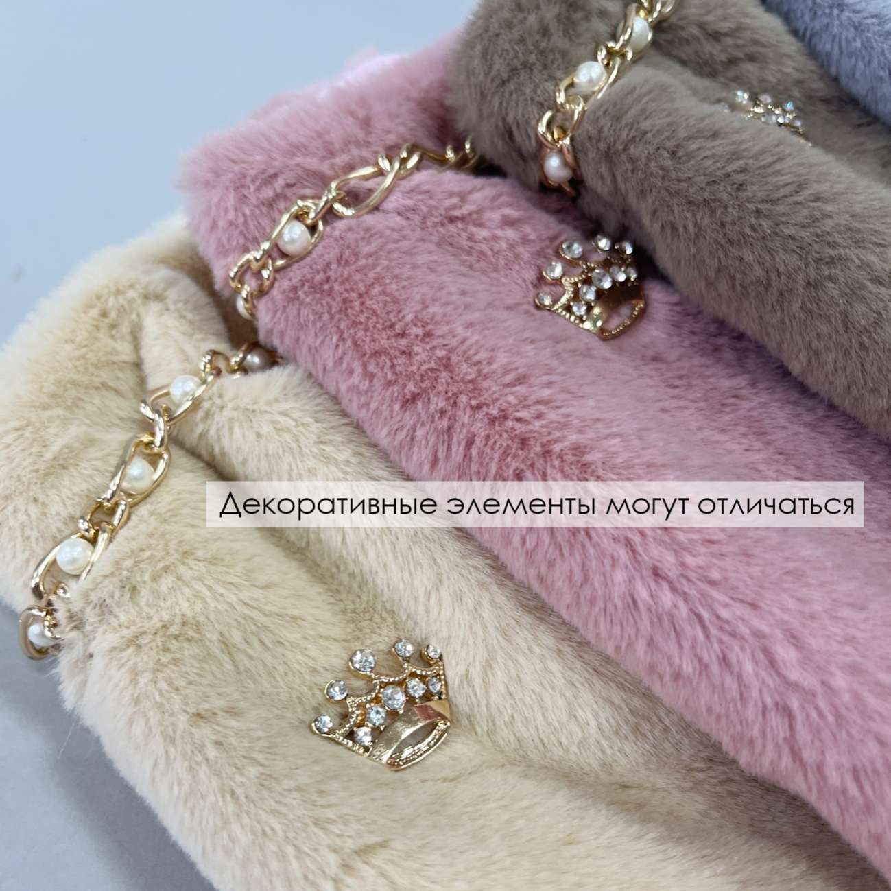 Жилетка для собаки меховая Puffy Морозка бежевая