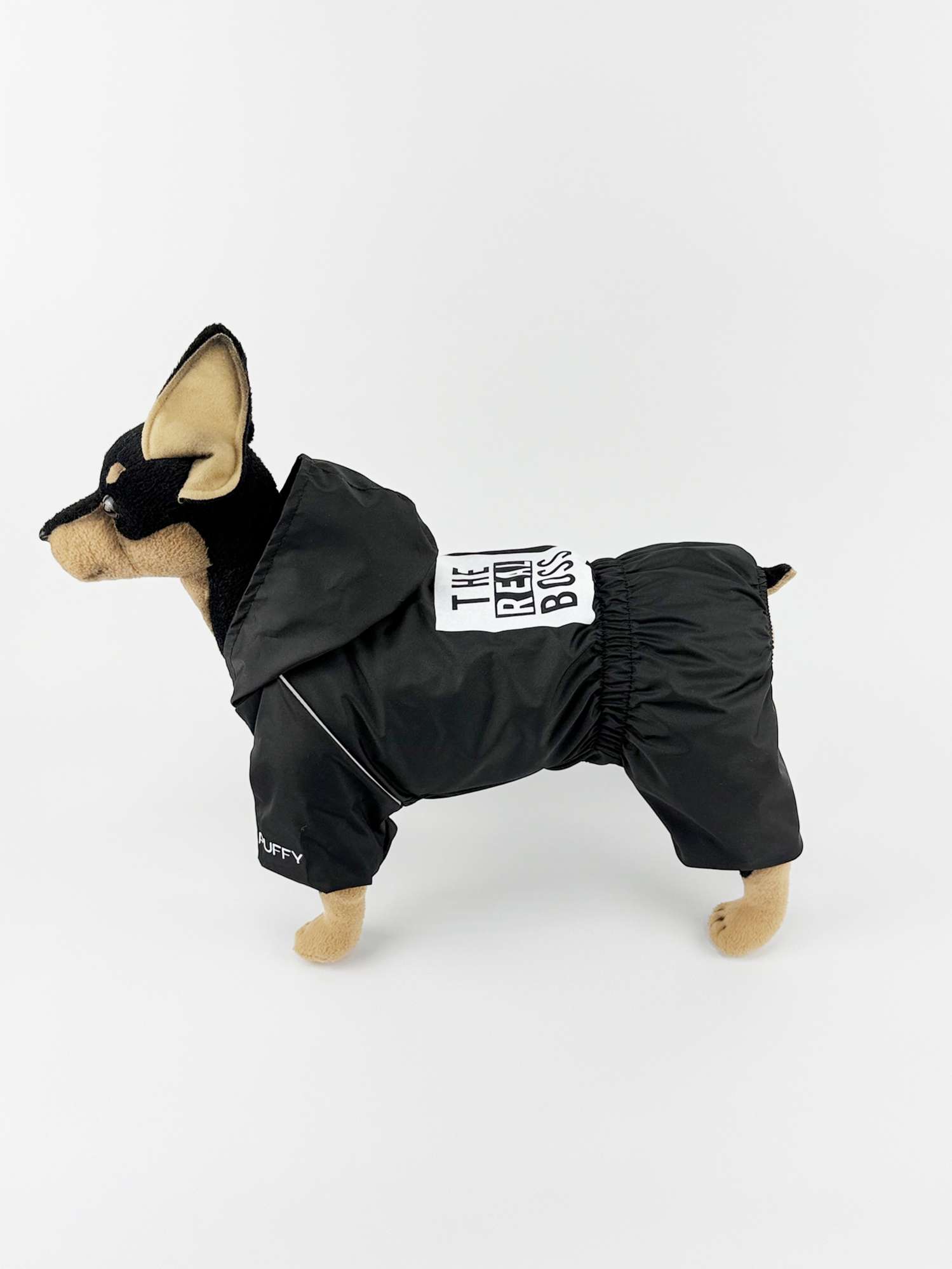 Утепленный дождевик для собак Puffy Босс